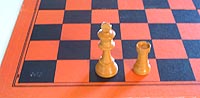 after castling queen-side in chess